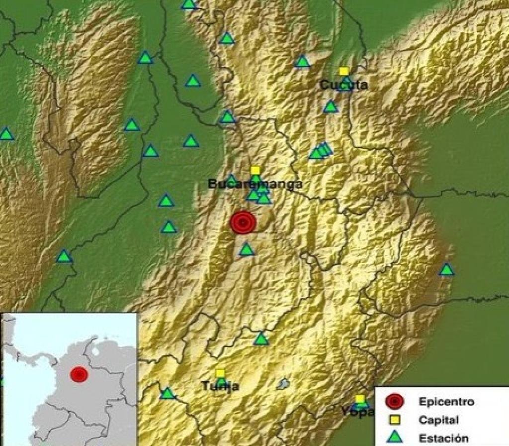 Temblor madrugador sacudió a Colombia y despertó a miles mientras dormían