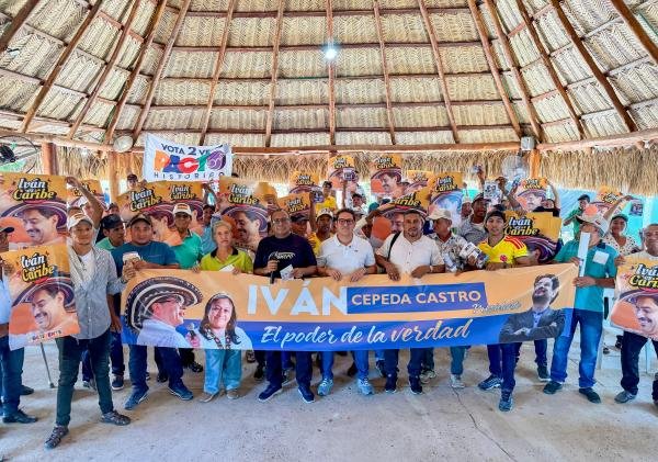 Congresista electo Felipe Hernández recorre el Magdalena impulsando la victoria de Iván Cepeda en primera vuelta