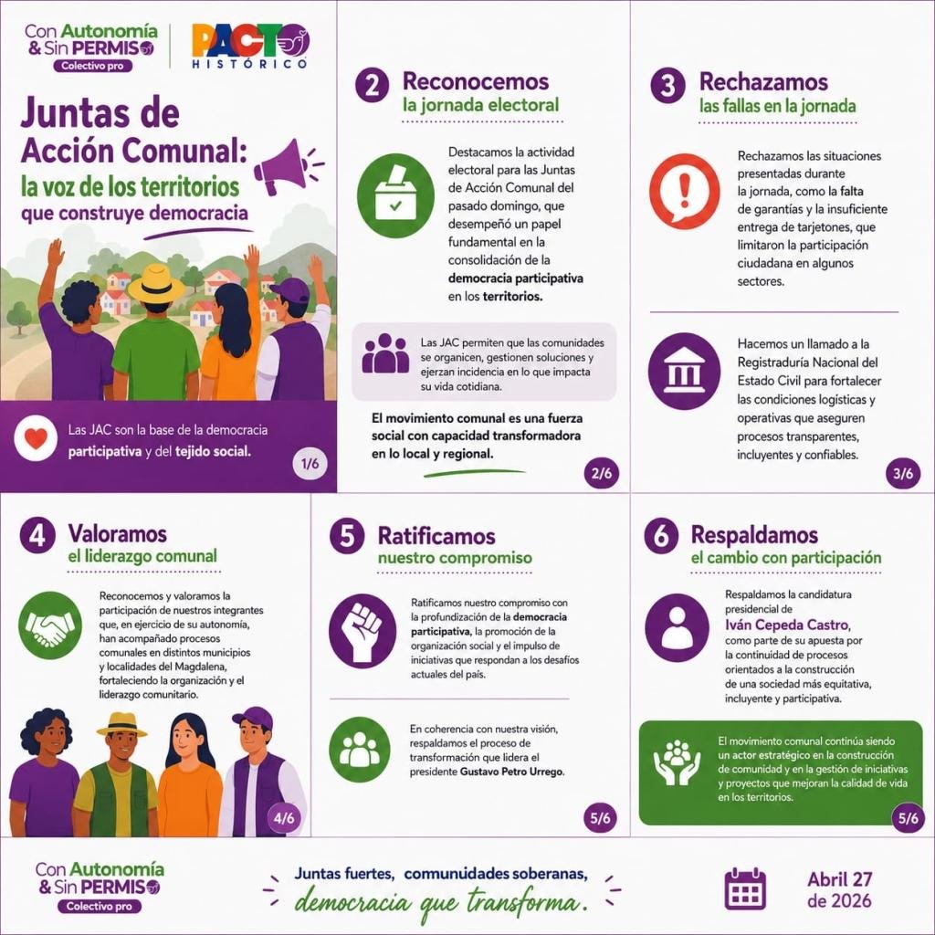 Las Juntas de Acción Comunal: la voz de los territorios que construye democracia