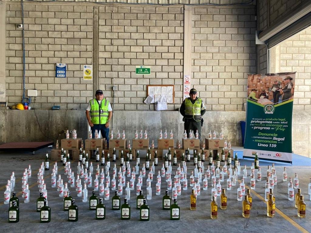 Decomiso licor de contrabando en el Magdalena por más de $192 millones de pesos