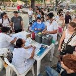 Desarrollada primera jornada de vacunación nacional en Santa Marta