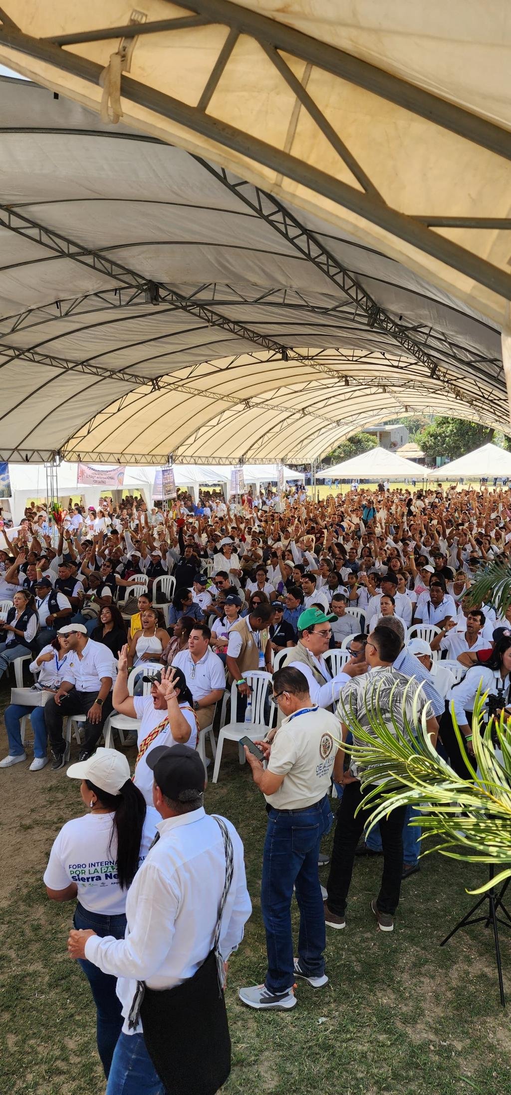 Foro Internacional Por la Paz de la Sierra Nevada, movilizó comunidades de la troncal del caribe