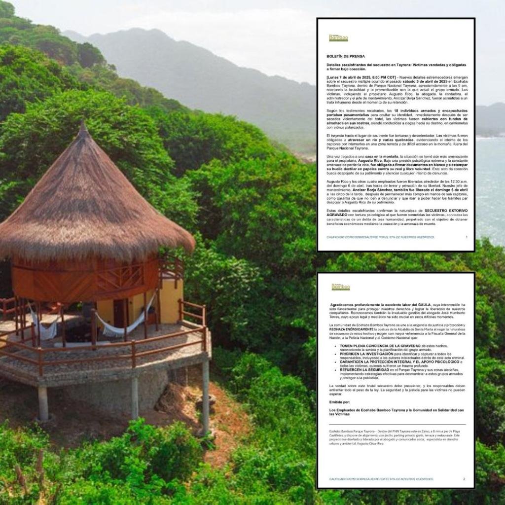 El caso del Parque Tayrona: ¿encubrimiento o confusión tras presunto secuestro?