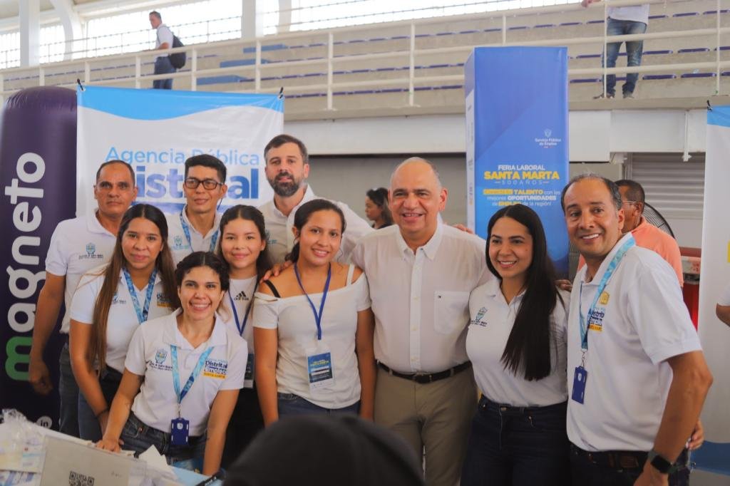 Santa Marta ha generado más de 10 mil nuevos empleos en lo que va de 2025