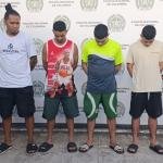 Policía frenó a la banda ' Los Recorredores', dedicados al robo a mano armada en almacenes de cadena en Santa Marta