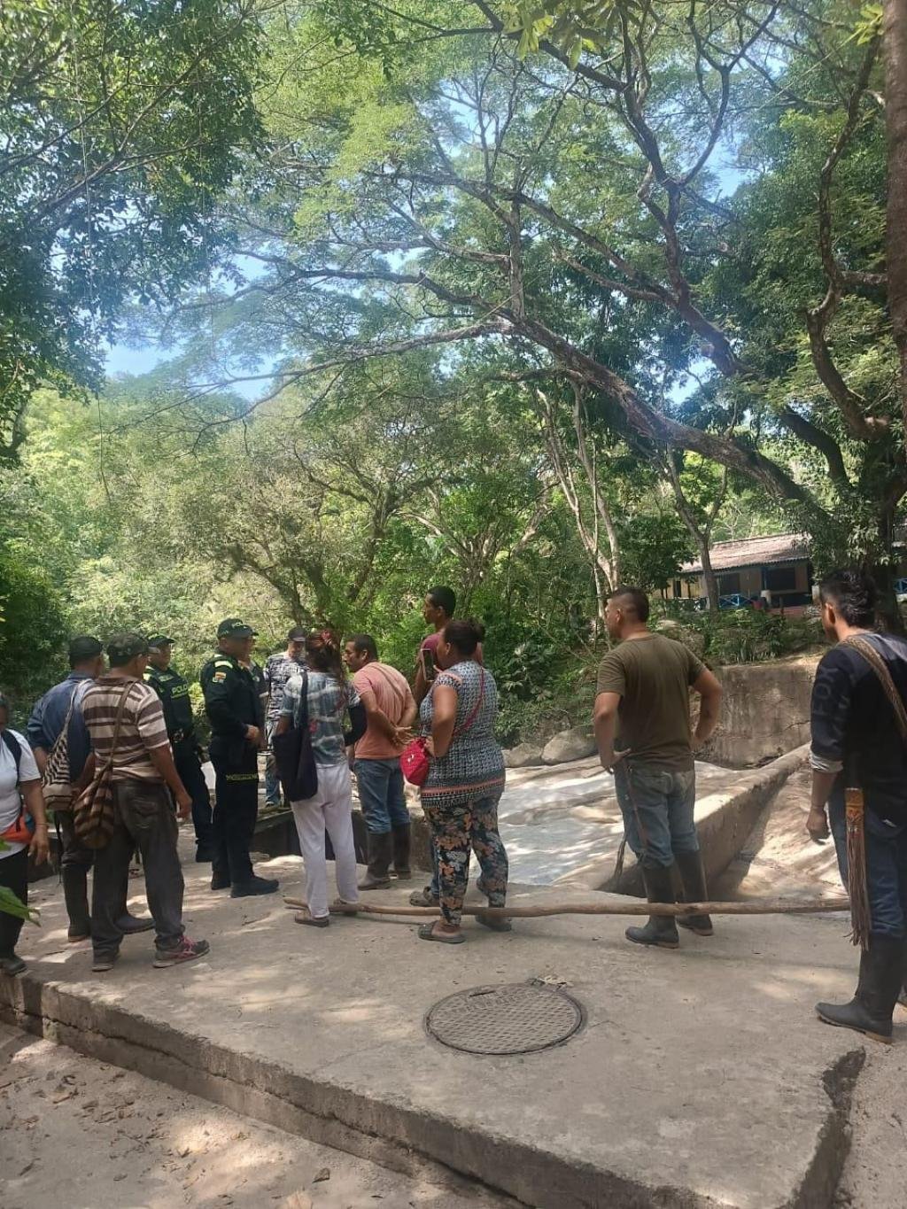 Denuncian que delincuentes estarían  realizando nueva captación ilegal que impide el abastecimiento de agua potable en Santa Marta