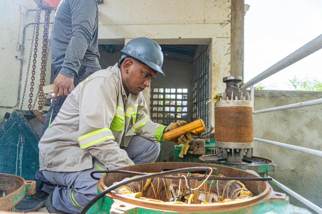 ESSMAR E.S.P. avanza en la recuperación de la Estación de Bombeo Cárcamo de la U tras emergencia por lluvias