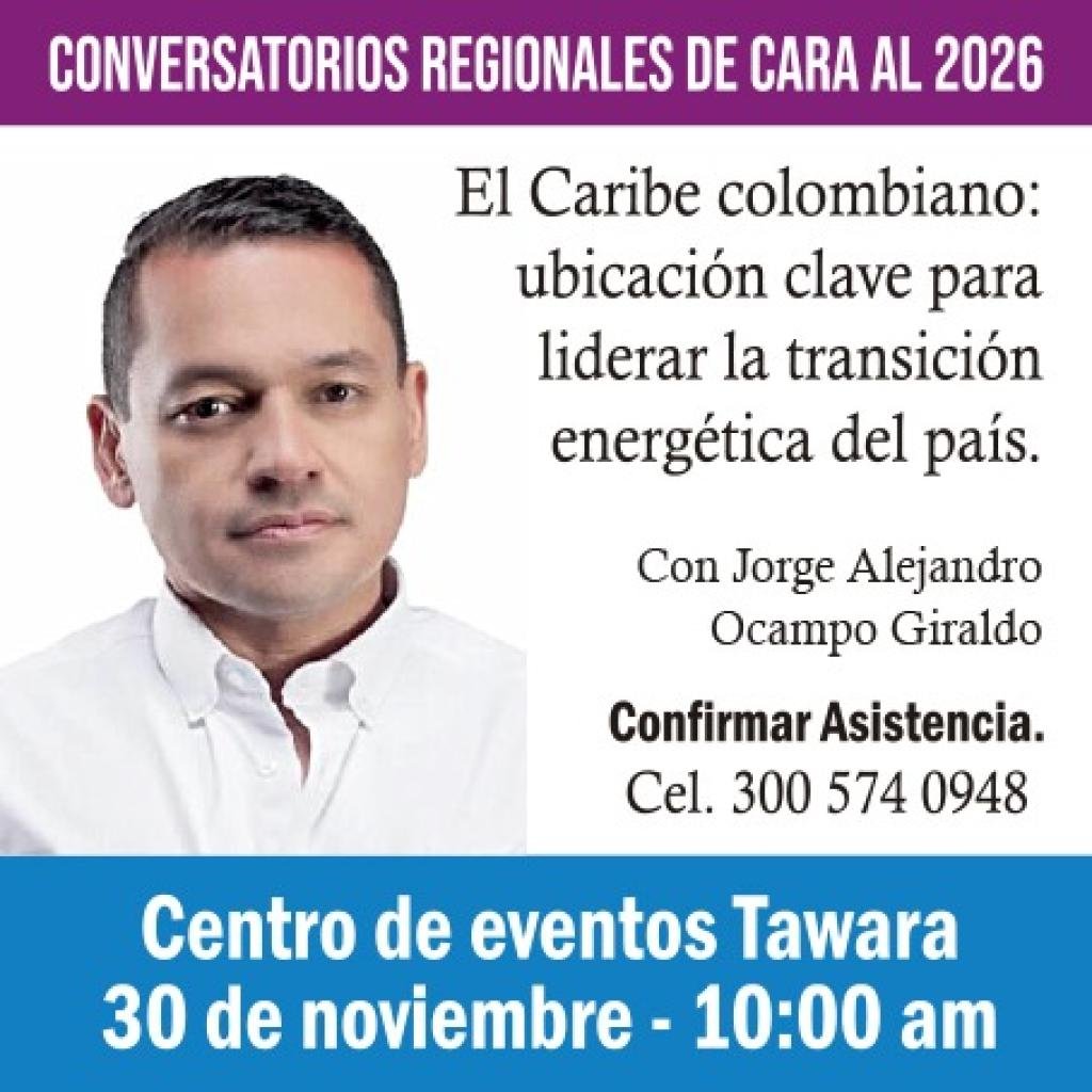 Santa Marta será escenario del conversatorio para liderar transición energética en el país