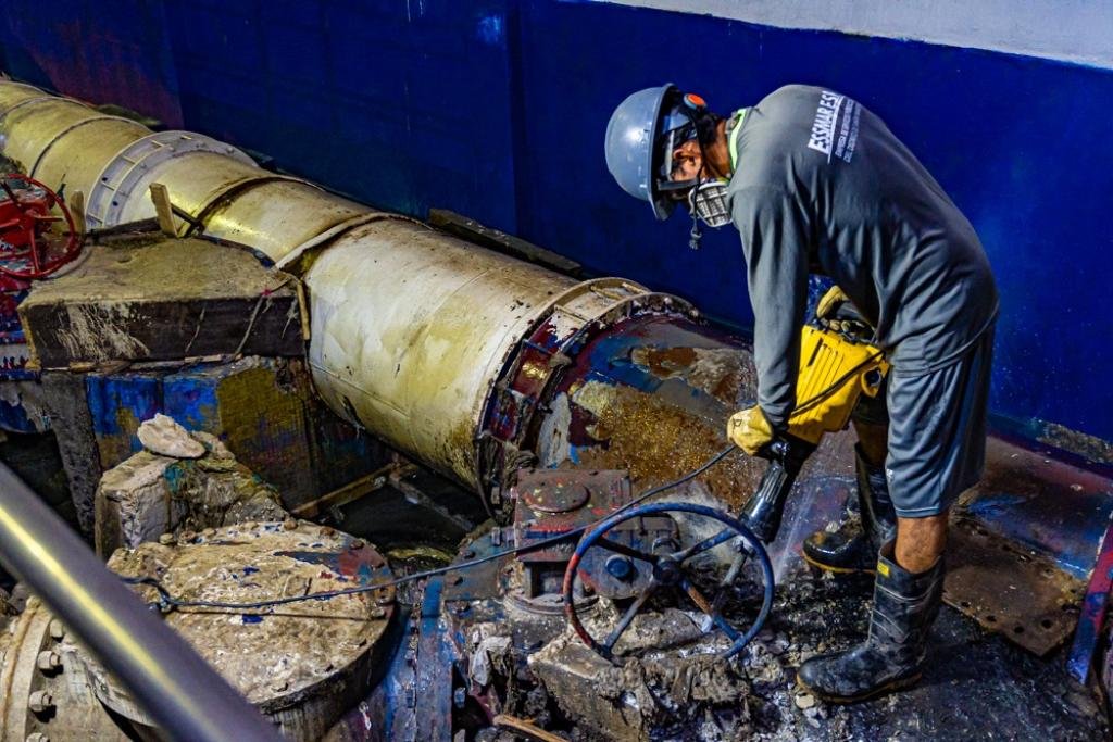 Essmar supera emergencia en EBAR Norte