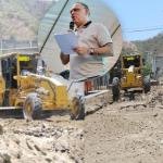 Pinedo no se queda quieto y reinicia los trabajos en el Colector Pescaíto