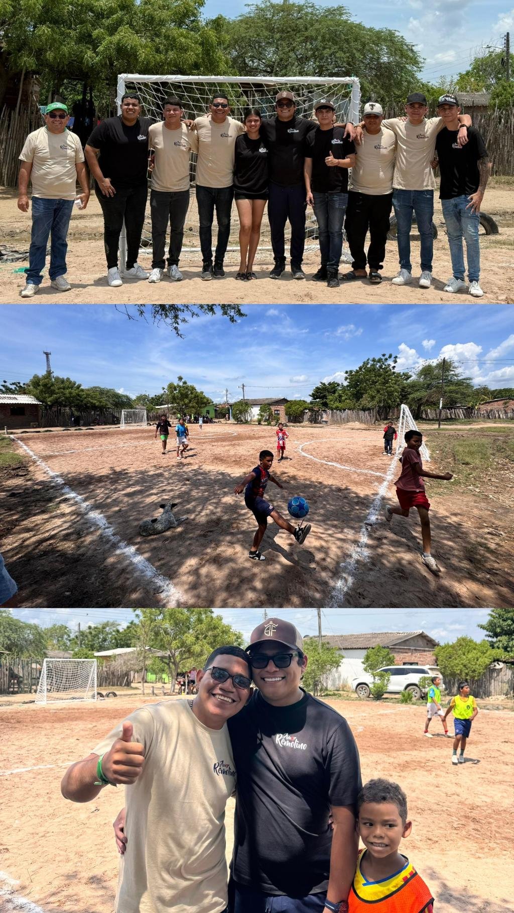 Líderes juveniles transforman cancha en Remolino y devuelven esperanza al barrio Abajo