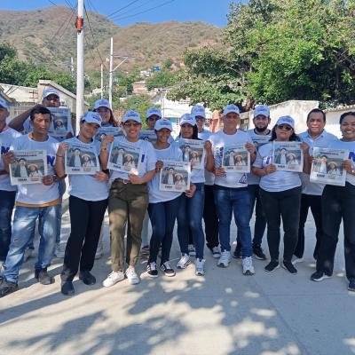 Colectivo Con Autonomía y Sin Permiso intensifica campaña de Iván Cepeda en Santa Marta