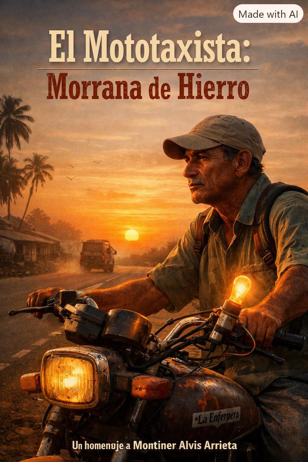 El Mototaxista: Morrana de Hierro   Un homenaje a Montiner Alvis Arrieta