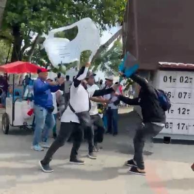 Reyerta entre trabajadores informales empaña la imagen turística de El Rodadero