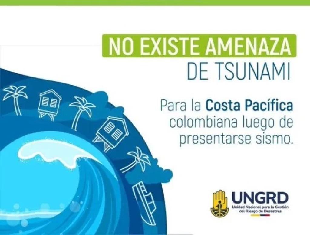 Fuerte sismo sacudió varias ciudades de Colombia: Dimar descarta tsunami en el Pacífico