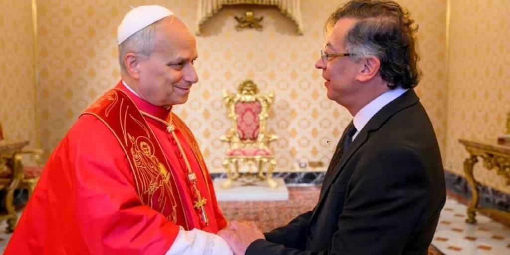 Petro se reunió con el papa León XIV y abordó la situación de Colombia a un mes del fin de su mandato