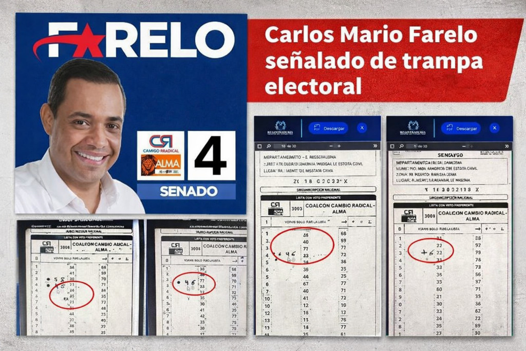 Irregularidades en los E-14 indicarían que Farelo se robó las elecciones en el Magdalena!