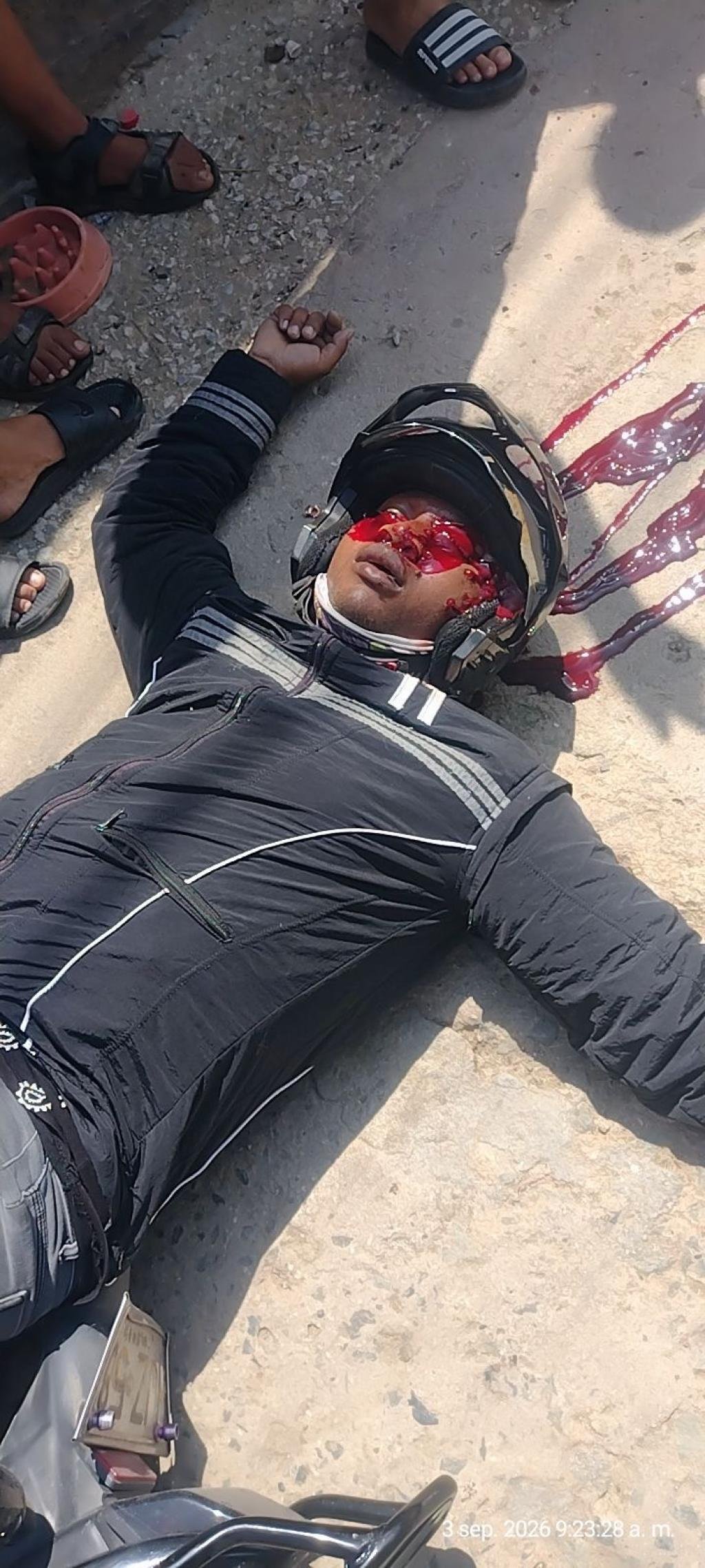 De nueve tiros asesinan a motociclista en Mariugenia, en Santa Marta
