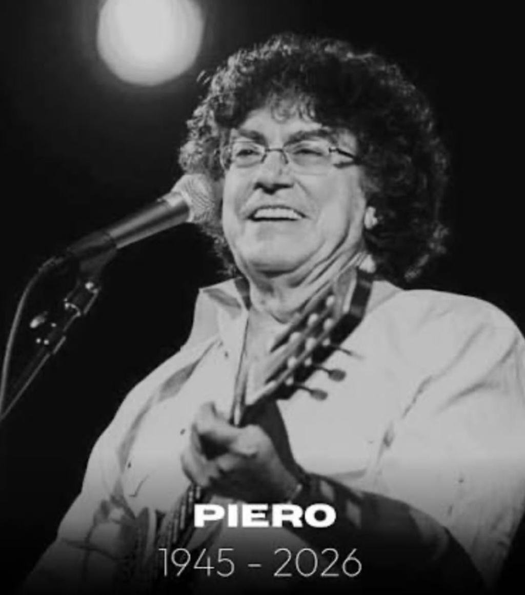 Murió Piero, el cantautor de 'Mi viejo' y voz emblemática de la canción social, a sus 81 años