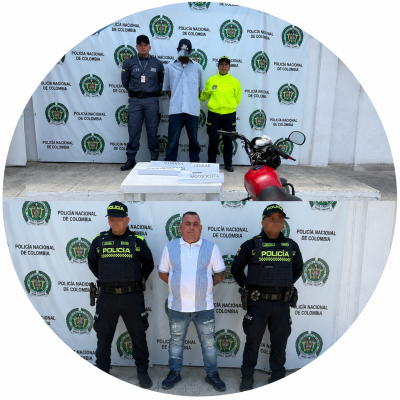 Capturado alias “El Brujo” por el delito de acceso carnal violento y ‘El Pipón’ por extorsionista