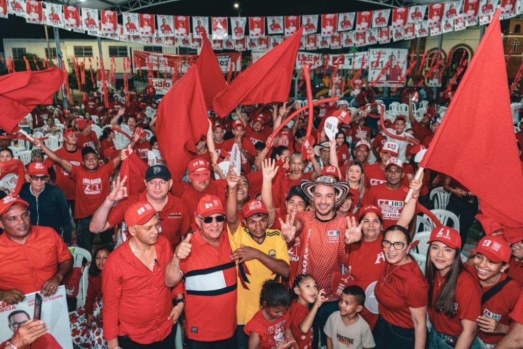 El respaldo a Pablo Acuña se consolida en Algarrobo, Nueva Granada y Plato