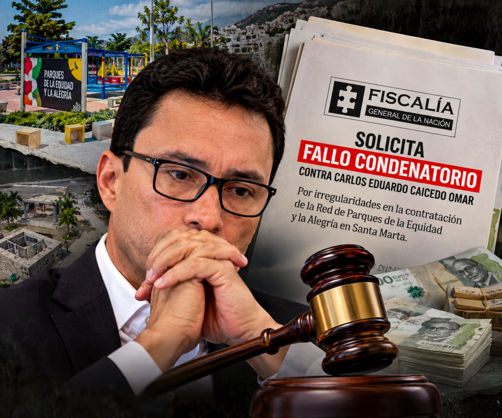 Fiscalía va por otra condena contra Carlos Caicedo: lo señala por millonario contrato de parques sin justificación técnica