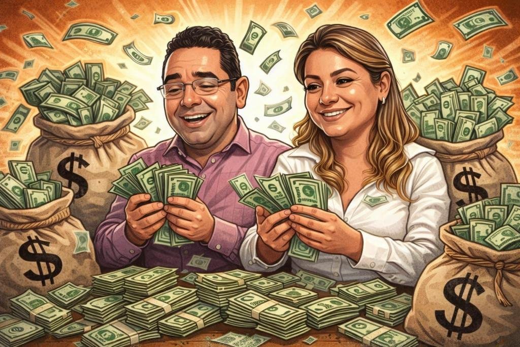 Tormenta política: Adriana Trujillo y Rafael Martínez bajo presión por presuntos vínculos empresariales que superan los $3 mil millones