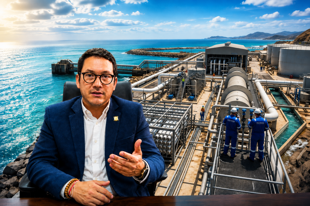 “¿Investigar o frenar las desalinizadoras? Felipe Hernández exige claridad y advierte que Santa Marta no puede volver a empezar de cero”