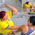 ¡Muerte callejera en plena calle! Mujeres se enfrentaron a cuchillo, una de ellas falleció la otra quedó libre