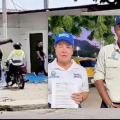 “Fueron delincuentes disfrazados de mototaxistas”: denuncian ataque y amenazas contra agentes de tránsito en Santa Marta