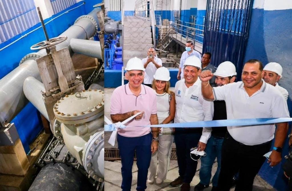 Después de 28 años de abandono, entra en operación la renovada EBAR Norte en Santa Marta