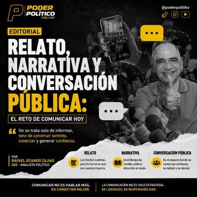 Relato, narrativa y conversación publica: El reto de hoy