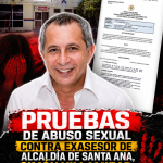 Juzgado decreta medidas para proteger pruebas contra exasesor de la Alcaldía de Santa Ana por presunto abuso sexual contra una menor