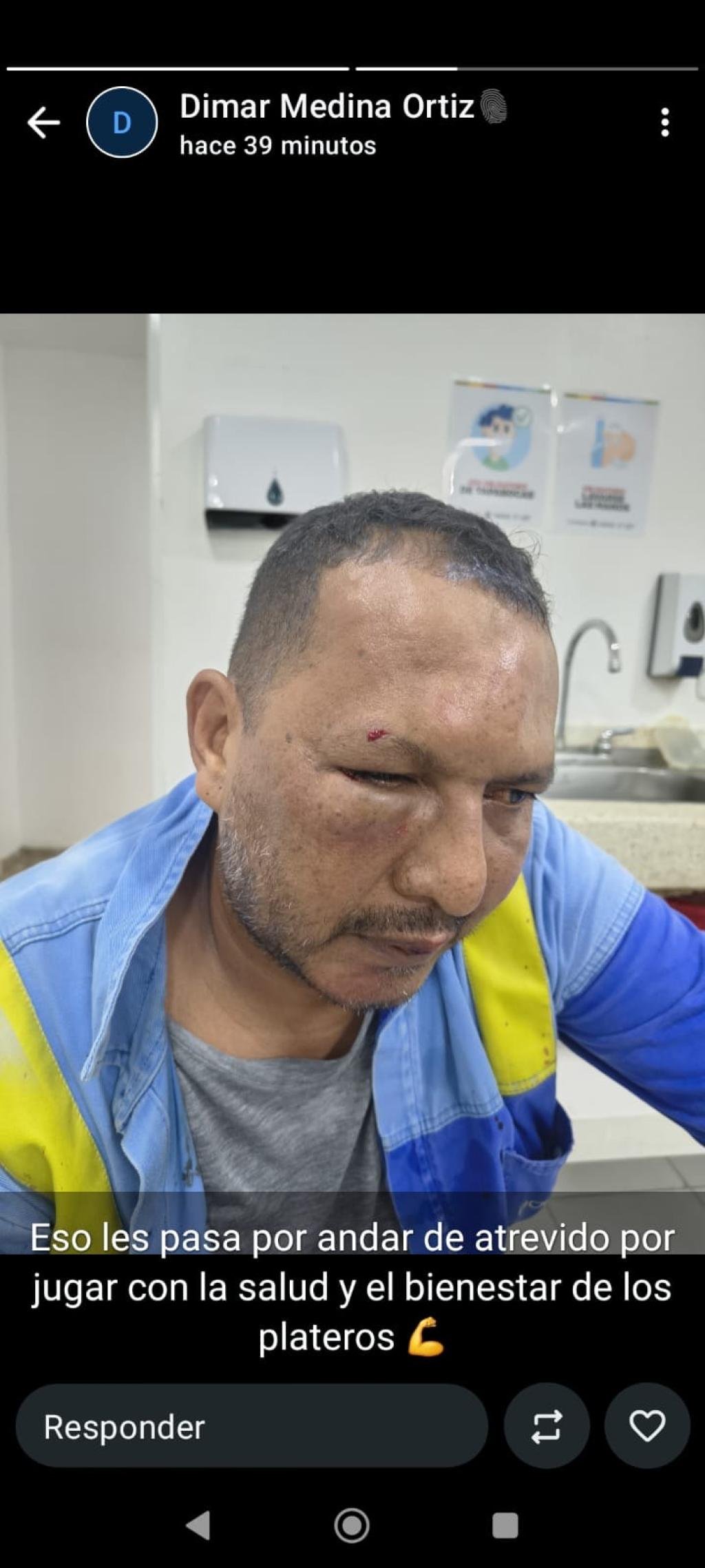 Trabajador de Aire quedó con heridas luego de ser atacado a golpes cuando se disponía a cortar el servicio de energía