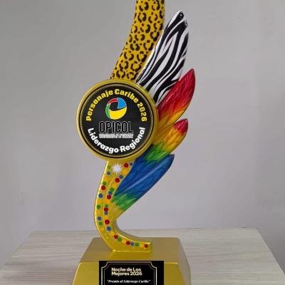OPICOL presenta la “Estatuilla Caribe”, un homenaje al talento artesanal de Galapa y al liderazgo de la región
